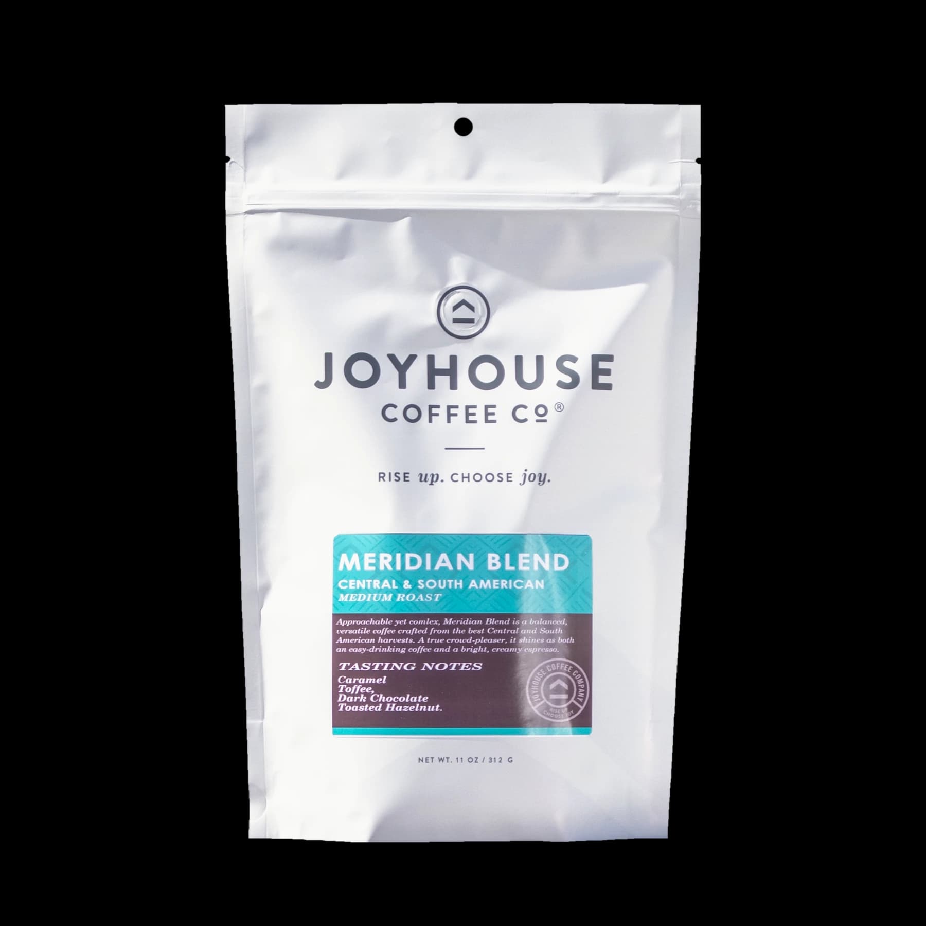 Meridian Blend, medium roast, 11 oz bag